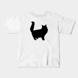 Fluffy cat Kids T-Shirt